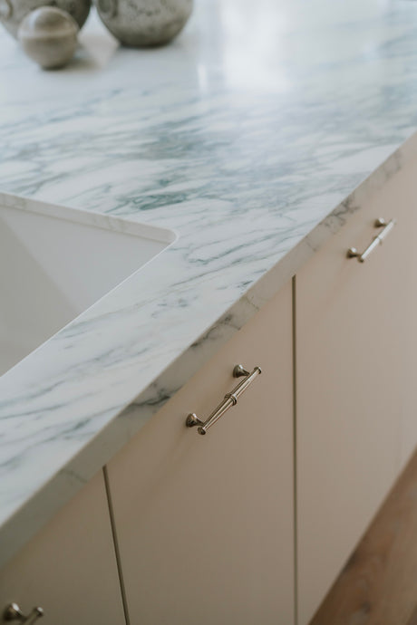 From The Anvil - Polished Nickel Regency Pull Handle - Small | Sku. 92083 | Trade Door Handles.