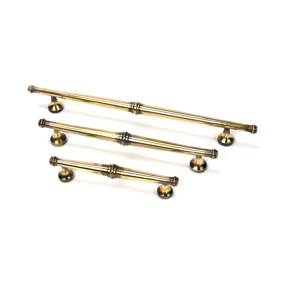 From The Anvil - Aged Brass Regency Pull Handle - Small | Sku. 92085 | Trade Door Handles.