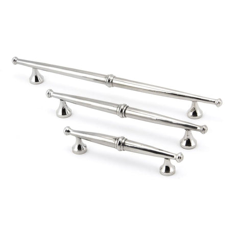 From The Anvil - Polished Chrome Regency Pull Handle - Medium | Sku. 92090 | Trade Door Handles.