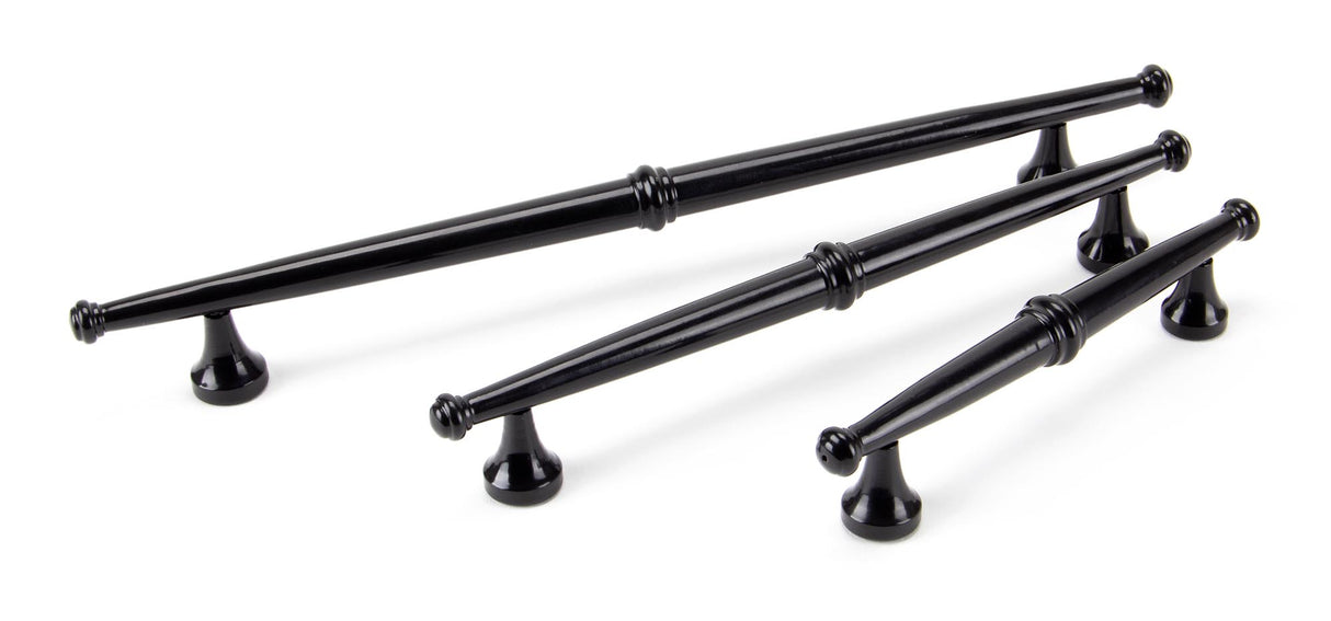 From The Anvil - Black Regency Pull Handle - Large | Sku. 92093 | Trade Door Handles.