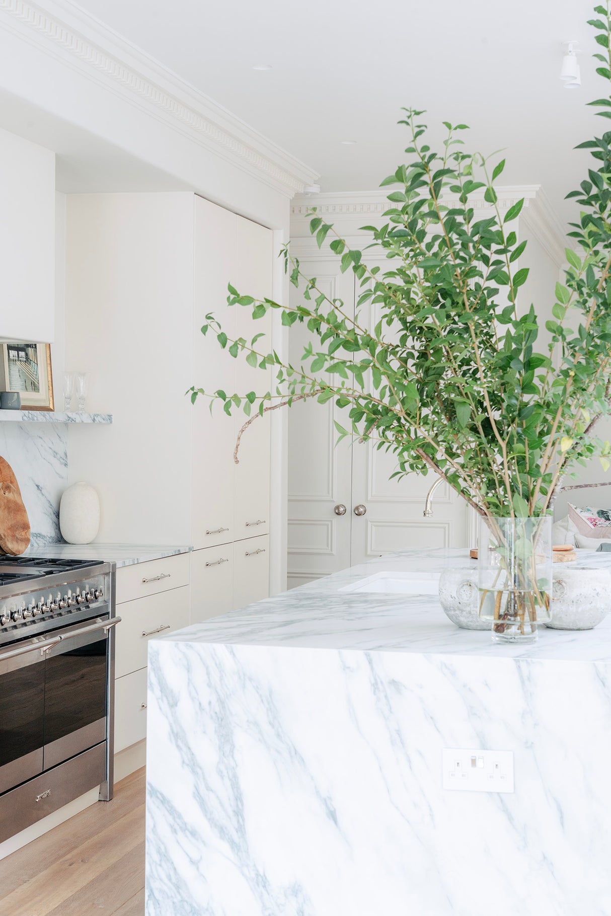 From The Anvil - Polished Nickel Regency Pull Handle - Large | Sku. 92095 | Trade Door Handles.