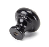 From The Anvil - Black Regency Cabinet Knob - Small | Sku. 92099 | Trade Door Handles.