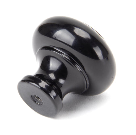 From The Anvil - Black Regency Cabinet Knob - Large | Sku. 92101 | Trade Door Handles.
