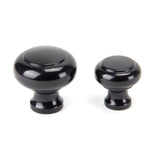 From The Anvil - Black Regency Cabinet Knob - Large | Sku. 92101 | Trade Door Handles.