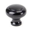 From The Anvil - Black Regency Cabinet Knob - Large | Sku. 92101 | Trade Door Handles.