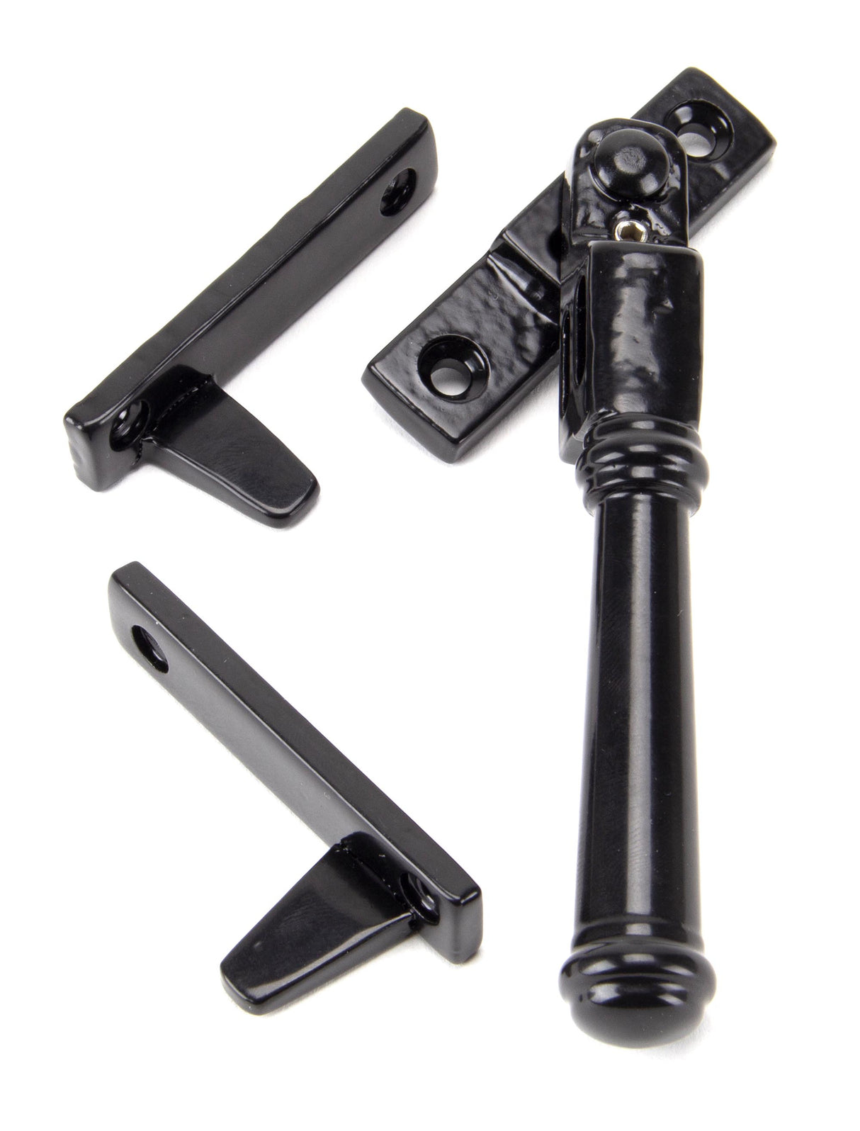 From The Anvil - Black Locking Night-Vent Regency Fastener | Sku. 92103 | Trade Door Handles.