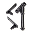 From The Anvil - Black Locking Night-Vent Regency Fastener | Sku. 92103 | Trade Door Handles.
