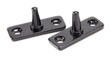 From The Anvil - Black 8" Regency Stay | Sku. 92105 | Trade Door Handles.
