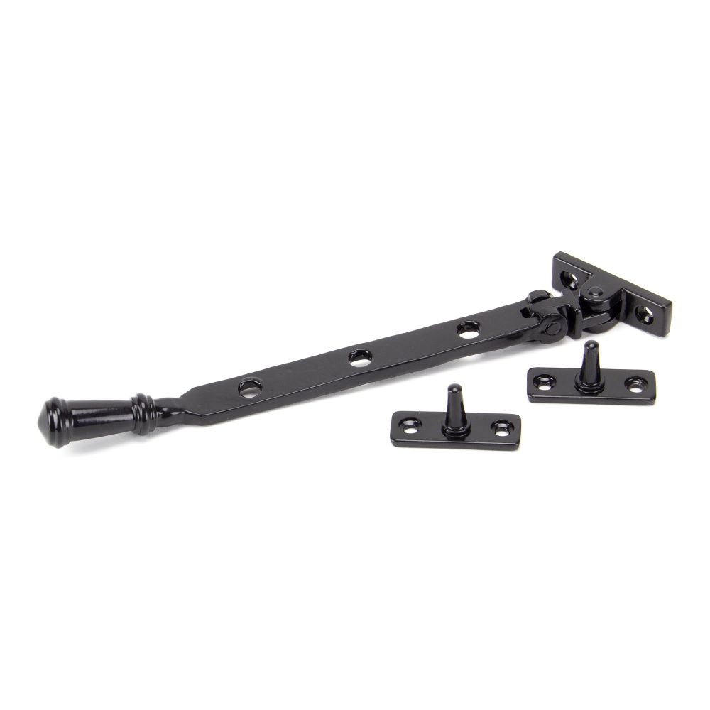 From The Anvil - Black 8" Regency Stay | Sku. 92105 | Trade Door Handles.