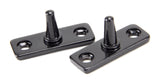 From The Anvil - Black 10" Regency Stay | Sku. 92106 | Trade Door Handles.