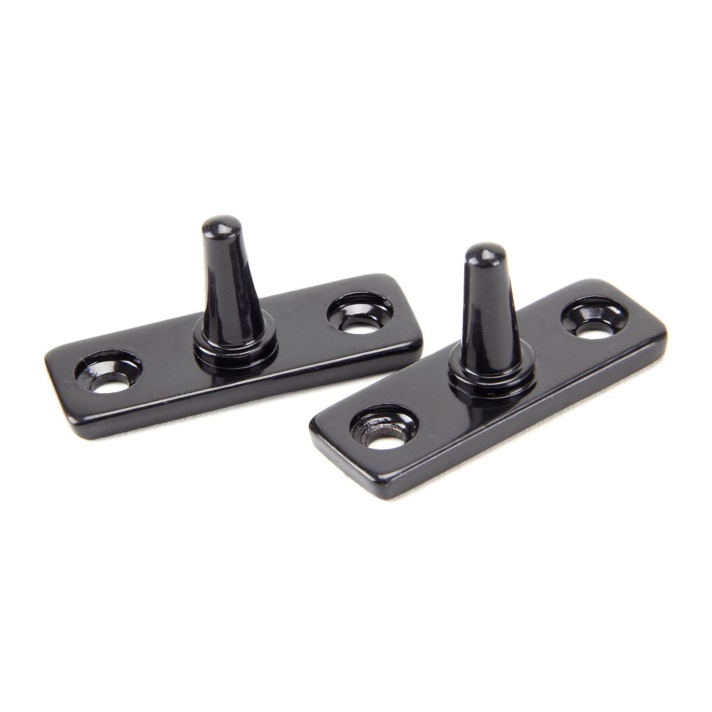 From The Anvil - Black 10" Regency Stay | Sku. 92106 | Trade Door Handles.