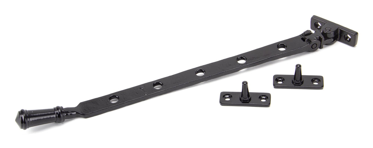 From The Anvil - Black 12" Regency Stay | Sku. 92107 | Trade Door Handles.