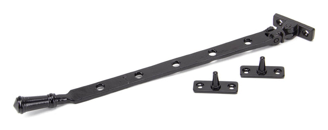 From The Anvil - Black 12" Regency Stay | Sku. 92107 | Trade Door Handles.