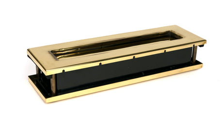 From The Anvil - Aged Brass Traditional Letterbox | Sku. 92127 | Trade Door Handles.