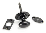 From The Anvil - Black Oval Rack Bolt | Sku. 92128 | Trade Door Handles.