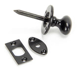 From The Anvil - Black Oval Rack Bolt | Sku. 92128 | Trade Door Handles.