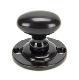 From The Anvil - Black Oval Rack Bolt | Sku. 92128 | Trade Door Handles.