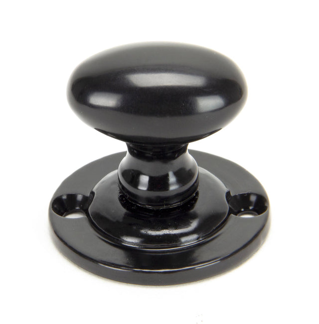 From The Anvil - Black Oval Rack Bolt | Sku. 92128 | Trade Door Handles.