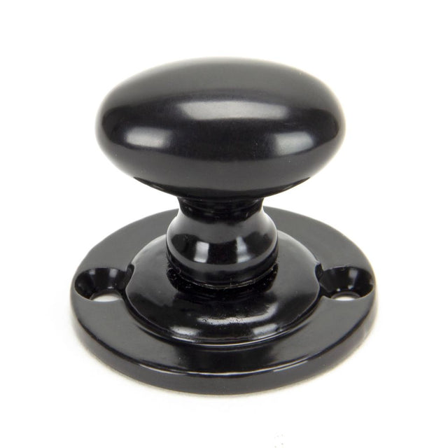 From The Anvil - Black Oval Rack Bolt | Sku. 92128 | Trade Door Handles.