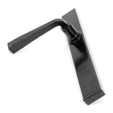 From The Anvil - Black Avon Slimline Lever Espag. Latch Set | Sku. 92133 | Trade Door Handles.