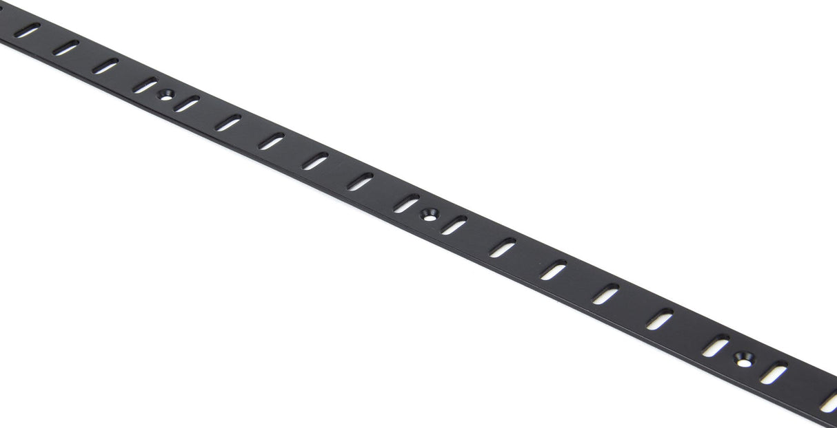 From The Anvil - Black Flat Bookcase Strip 1.83m | Sku. 92137 | Trade Door Handles.
