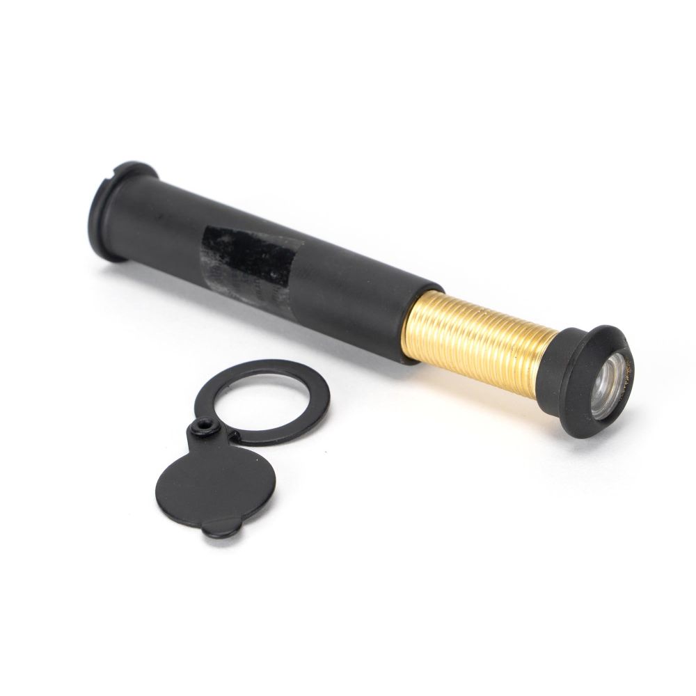 From The Anvil - Black Door Viewer 180 Degree (55-75mm Door) | Sku. 92152 | Trade Door Handles.