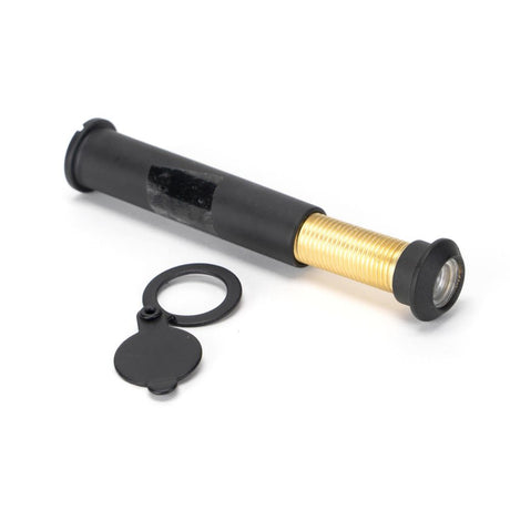 From The Anvil - Black Door Viewer 180 Degree (55-75mm Door) | Sku. 92152 | Trade Door Handles.