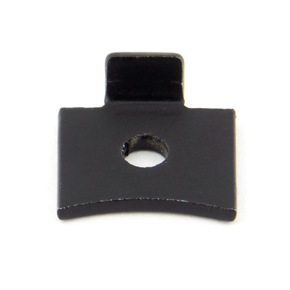 From The Anvil - Black Single Stud for Flat Black Bookcase Strip | Sku. 92159 | Trade Door Handles.