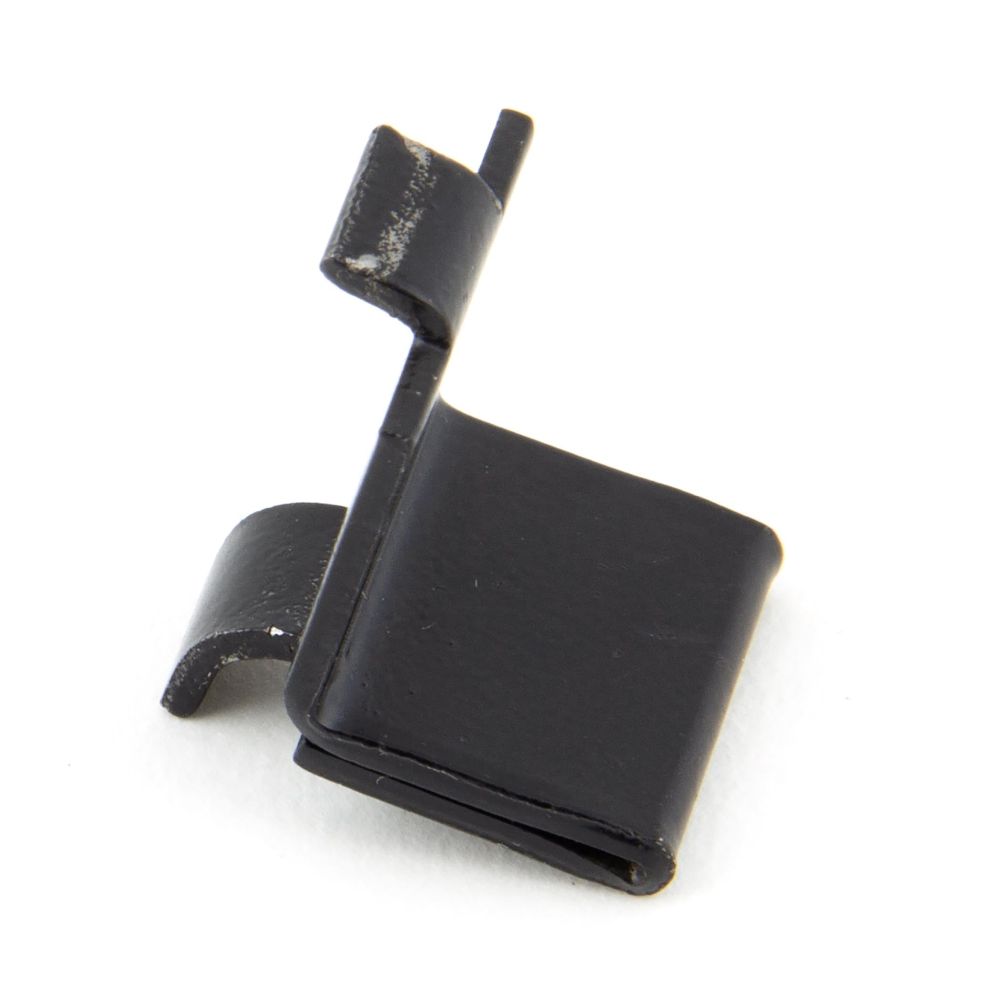 From The Anvil - Black Double Stud for Flat Black Bookcase Strip | Sku. 92160 | Trade Door Handles.