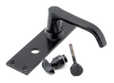 From The Anvil - Black Deluxe Lever Bathroom Set | Sku. 92161 | Trade Door Handles.