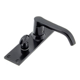 From The Anvil - Black Deluxe Lever Bathroom Set | Sku. 92161 | Trade Door Handles.