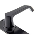From The Anvil - Black Deluxe Lever Bathroom Set | Sku. 92161 | Trade Door Handles.