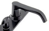 From The Anvil - Black Deluxe Lever Bathroom Set | Sku. 92161 | Trade Door Handles.