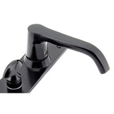 From The Anvil - Black Deluxe Lever Bathroom Set | Sku. 92161 | Trade Door Handles.