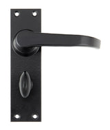 From The Anvil - Black Deluxe Lever Bathroom Set | Sku. 92161 | Trade Door Handles.