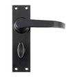 From The Anvil - Black Deluxe Lever Bathroom Set | Sku. 92161 | Trade Door Handles.