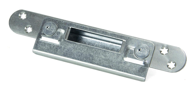 From The Anvil - BZP Winkhaus Heritage Hook Strike Keep 44mm Door | Sku. 92164 | Trade Door Handles.