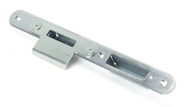 From The Anvil - BZP Winkhaus Centre Latch Keep RH 56mm Door | Sku. 92166 | Trade Door Handles.