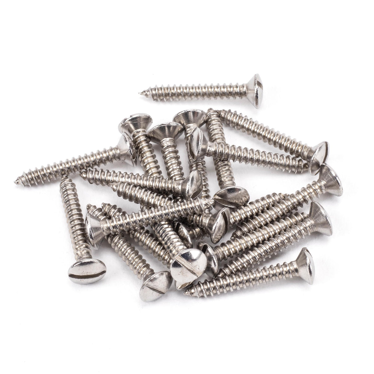 From The Anvil - Stainless Steel 6x1" Countersunk Raised Head Screws (25) | Sku. 92311 | Trade Door Handles.