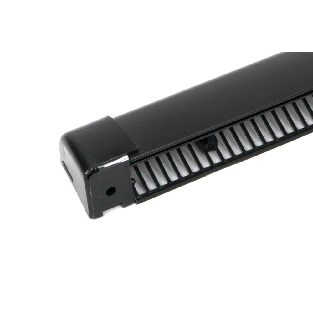 From The Anvil - Black HF Canopy 303mm x 24mm | Sku. 93207 | Trade Door Handles.