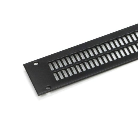 From The Anvil - Black Grille 435mm x 30mm | Sku. 93213 | Trade Door Handles.