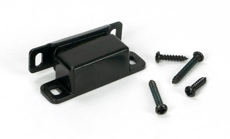 From The Anvil - Black Magnetic Catch 6kg Pull | Sku. 93221 | Trade Door Handles.