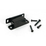 From The Anvil - Black Magnetic Catch 6kg Pull | Sku. 93221 | Trade Door Handles.