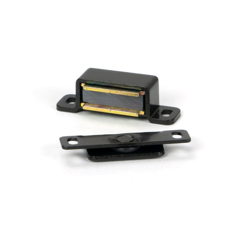 From The Anvil - Black Magnetic Catch 6kg Pull | Sku. 93221 | Trade Door Handles.