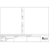From The Anvil - BZP Maco Interlocking Stable Door Lock 45mm BS | Sku. 93227 | Trade Door Handles.