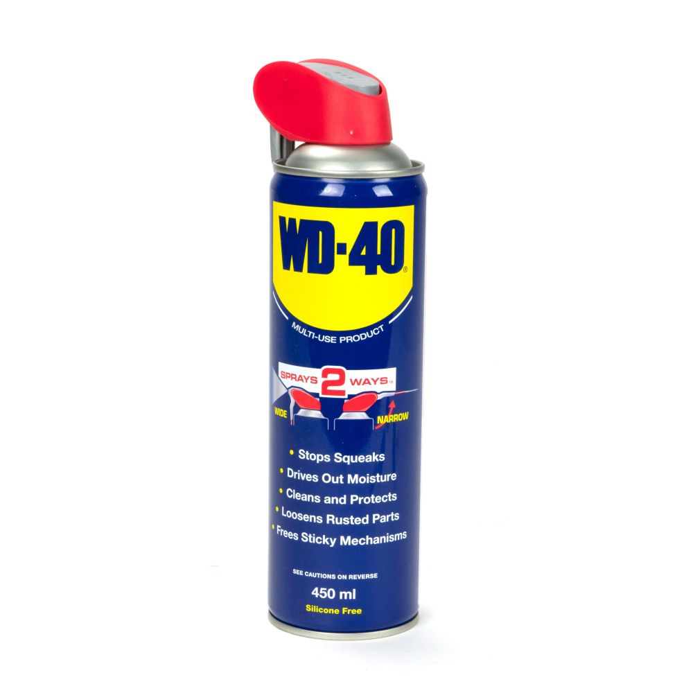 From The Anvil - WD40 Aerosol Spray (Smart Straw) 450 ML | Sku. 93228 | Trade Door Handles.