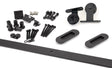 From The Anvil - 100kg Black (Top Mount) Sliding Door Hardware Kit (2m Track) | Sku. 93230 | Trade Door Handles.