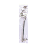 This is an image of Timco - Victorian Pattern Casement Stay - Satin Chrome 240mm (1 Each Bag) 949065