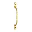 This is an image of Timco - Traditional Pattern Sash Pull Handle - Polished Brass 160mm (1 Each TIMpac) 949131P
