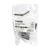 This is an image of Timco - Traditional Pattern Sash Lift - Matt Black 52mm (1 Each Bag) 949226